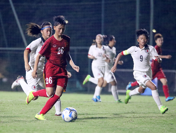 U16 nữ Việt Nam chia tay vòng loại giải châu Á 2017 bằng trận thắng 5-0 - Ảnh 2.