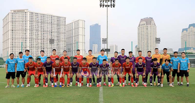 VFF - Đội tuyển U22 Việt Nam chốt danh sách cầu thủ tham dự Vòng loại U23 châu Á 2022