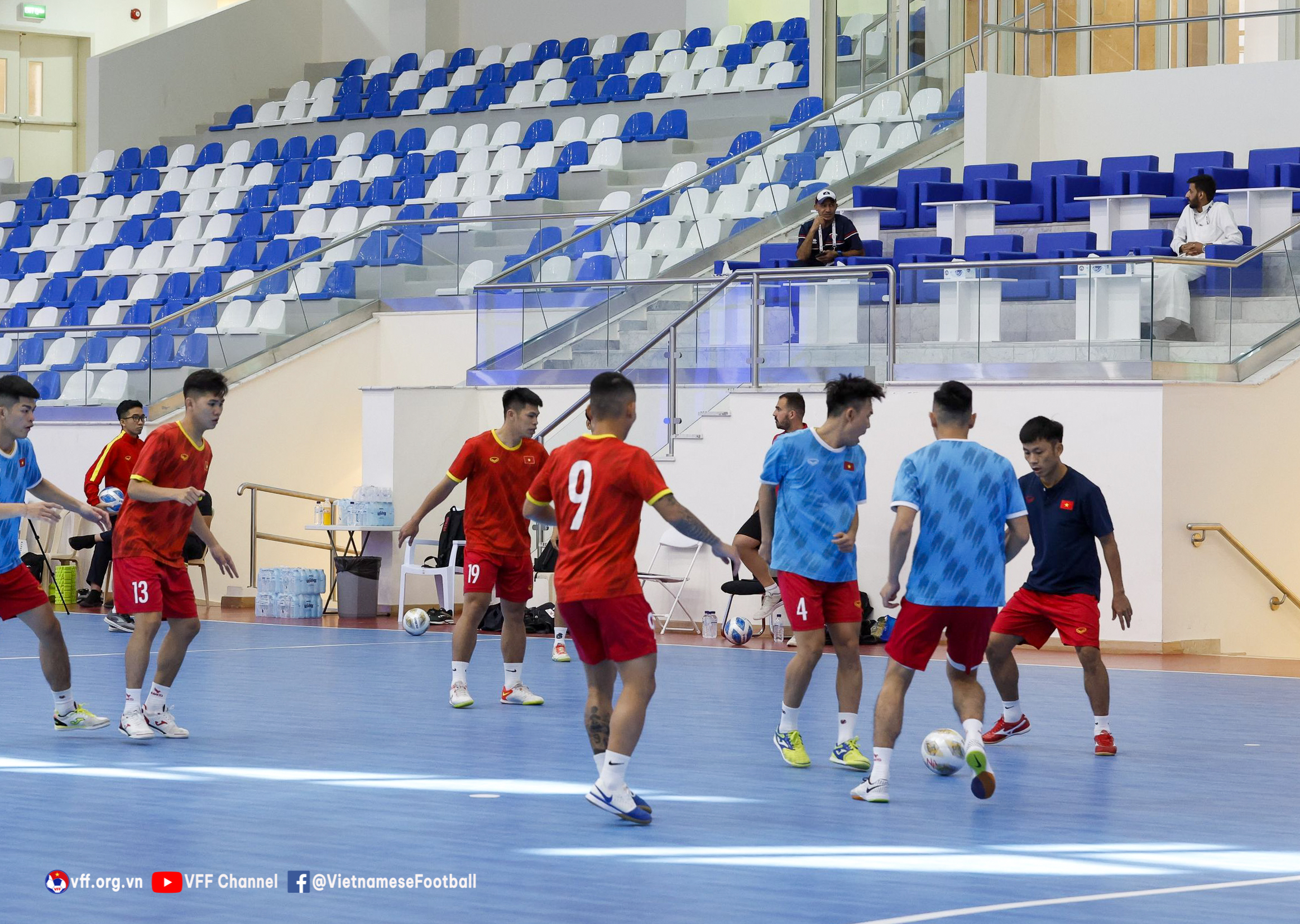 ĐT Việt Nam đẩy cao khối lượng, chọn điểm rơi trước thềm VCK futsal châu Á 2022 - Ảnh 1.