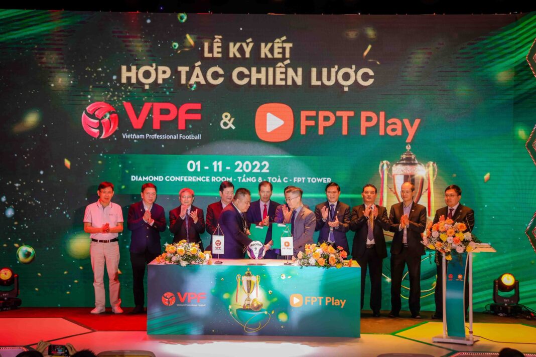 Vff - Vpf Và Fpt Play Ký Kết Hợp Tác Chiến Lược, Nâng Tầm Bóng Đá Việt Nam