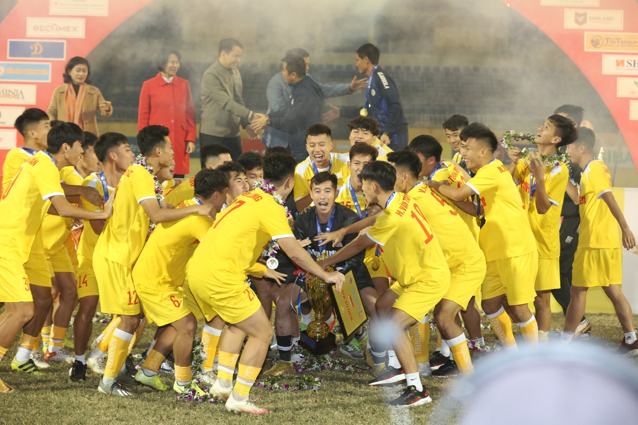 Chung kết U21 quốc gia 2022: Hà Nội lần thứ 6 vô địch - Ảnh 3.