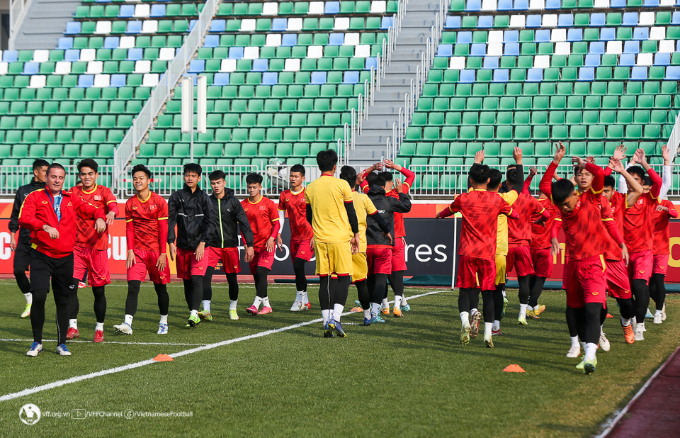 U20 Việt Nam bảo toàn lực lượng tốt nhất cho trận gặp Qatar - Ảnh 1.