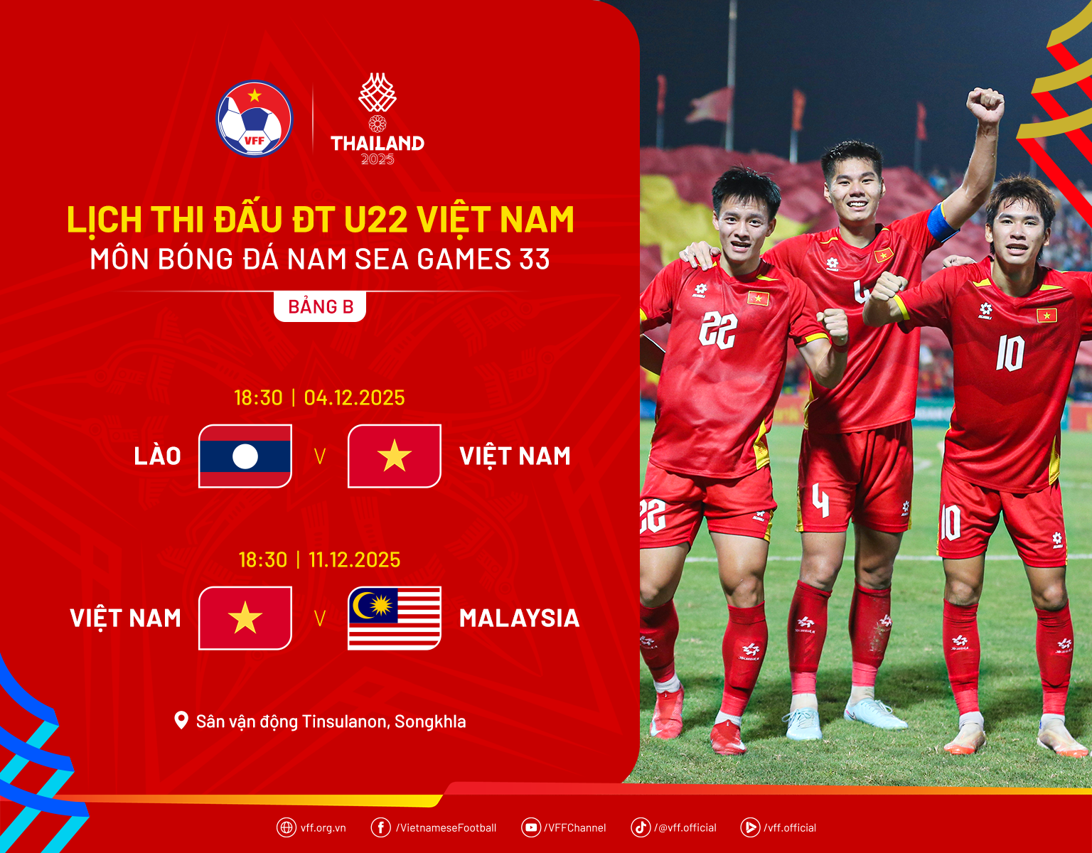 ĐT Việt Nam bị chủ nhà Thái Lan làm khó, HLV Kim Sang Sik gấp rút thay đổi kế hoạch tại SEA Games 33